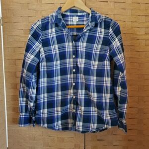 J. Crew The Perfect Shirt Size Small Plaid Flannel Shirt